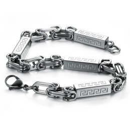 Zuverlässiger Ruf Männliches Prägnantes Titanarmband