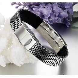 Stabiler Qualitäts-Skorpion-Armreif Aus Titanleder