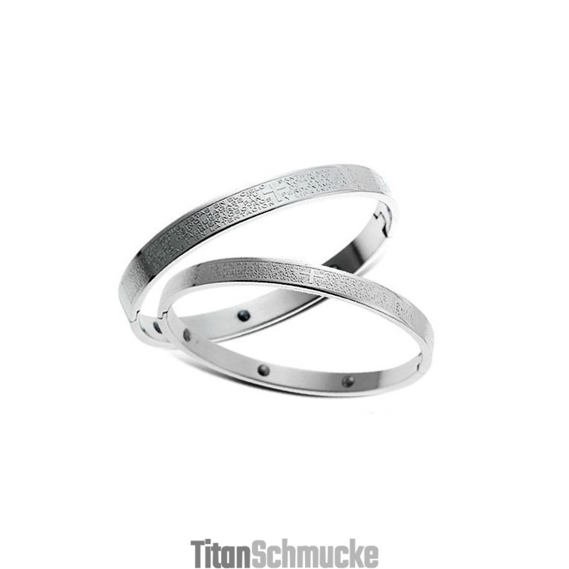 Qualität Und Quantität Gesichert Gesundheit Titan Lodestone Armreif Für Liebhaber