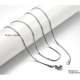 Flache Titan-Schlangenkette Von Hervorragender Qualität