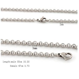 Hochwertige Titankette Für Verliebte