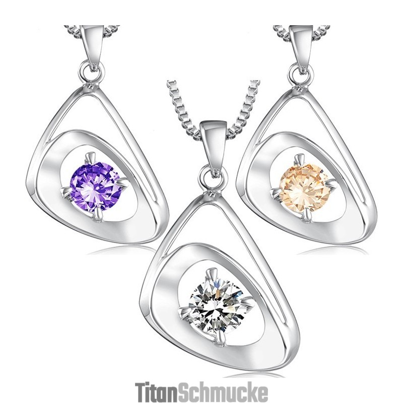 Qualität Und Quantität Gesichert Weibliche  g Titan Halskette