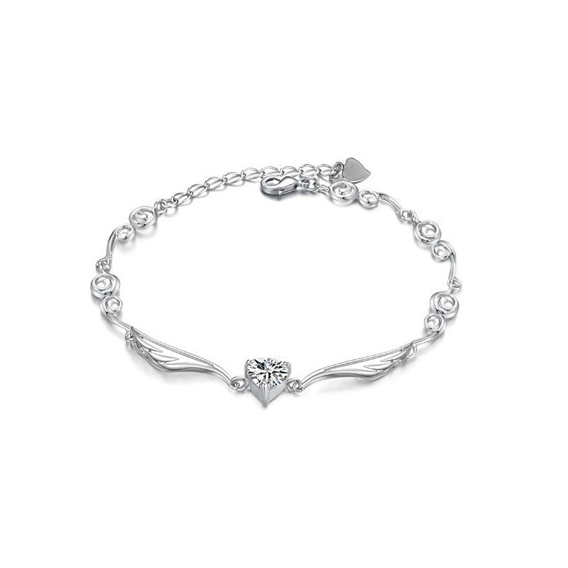 Hochwertiges Damen-Titan-Armband Mit beschichtung Und Strass
