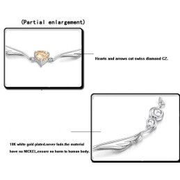 Große Auswahl An Weiblichen Platin-Titan-Armbändern Mit Diamanten