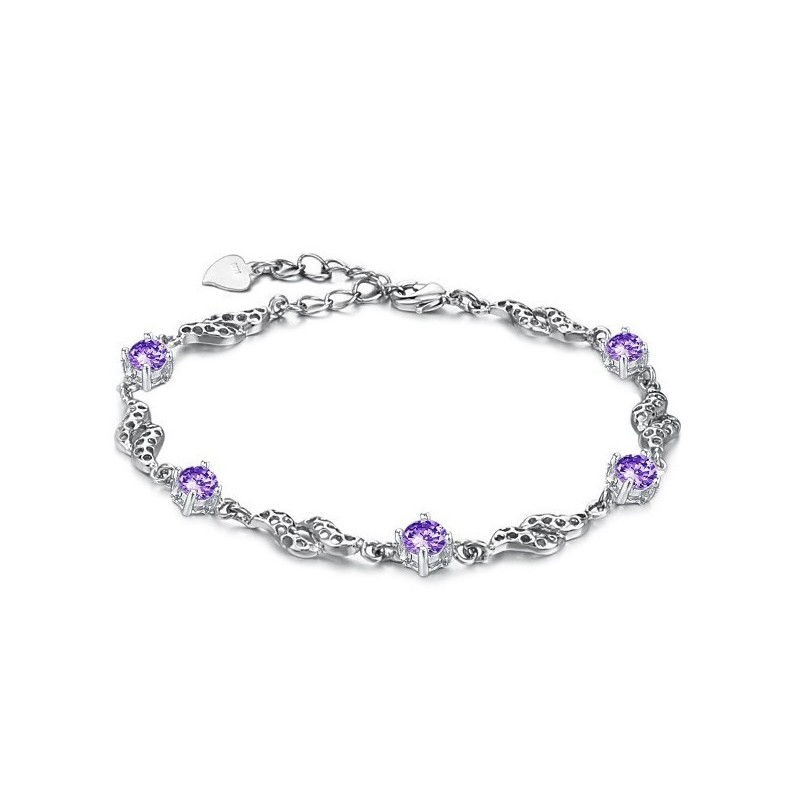 Ausgezeichnete Qualität Weibliche Hohl Platin Überzogen Titan Armband Mit Diamant Ausgezeichnete Qualität Weibliche Hohl Platin Überzogen Titan Armband Mit Diamant