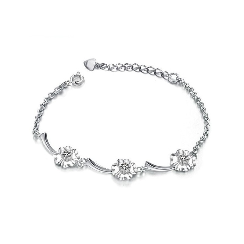 Qualität Und Quantität Gesichertes Weibliches Platin-Titan-Armband