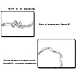 Zuverlässiges Qualitäts-Titanarmband Mit beschichtung Für Damen Mit Strass