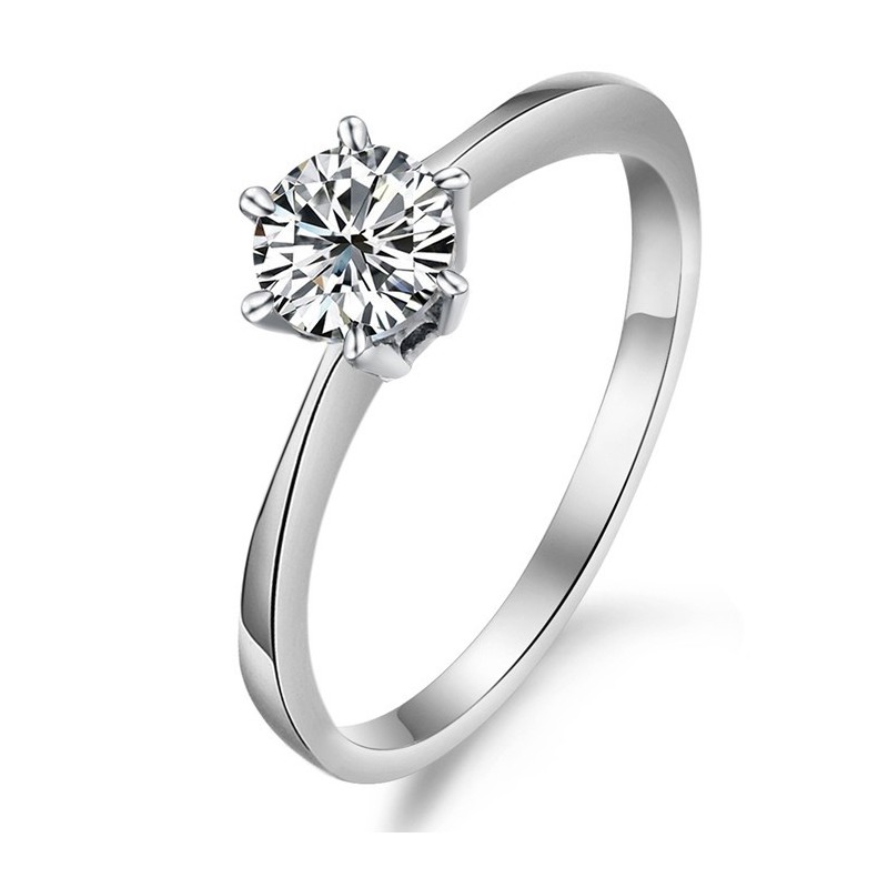 Qualität Und Quantität Gesichert Weibliche Platin Plating Titan Ring Mit Strass Qualität Und Quantität Gesichert Weibliche Platin Plating Titan Ring Mit Strass