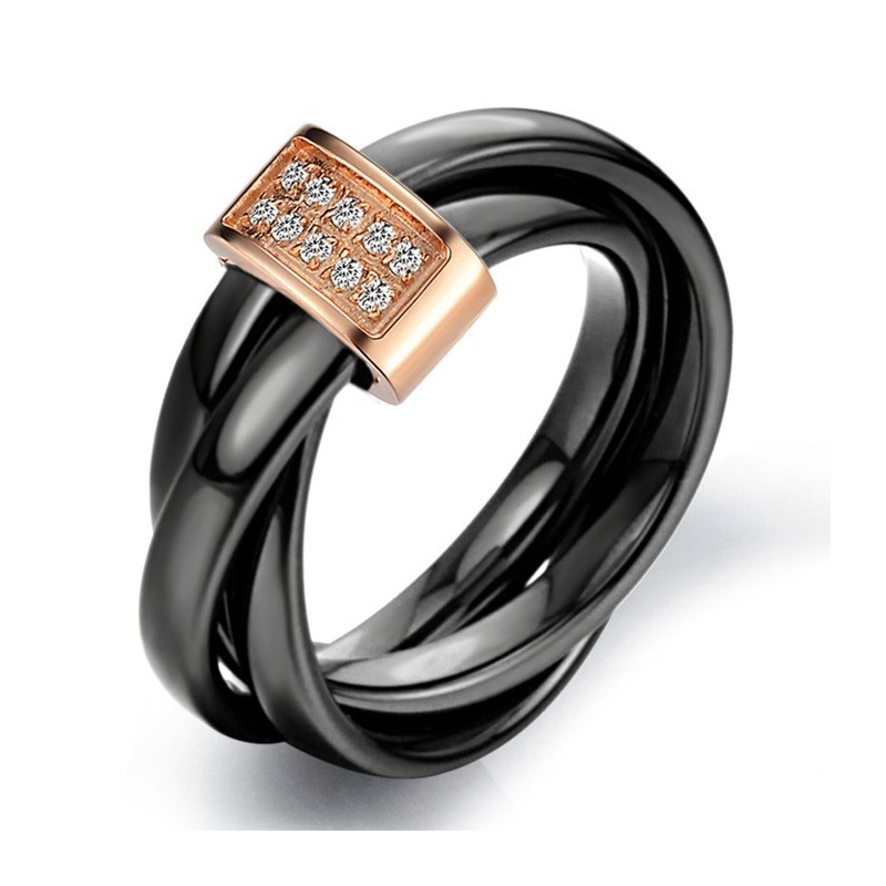 Qualität Und Quantität Gesichert Wolfram Keramik Ring Mit Strass