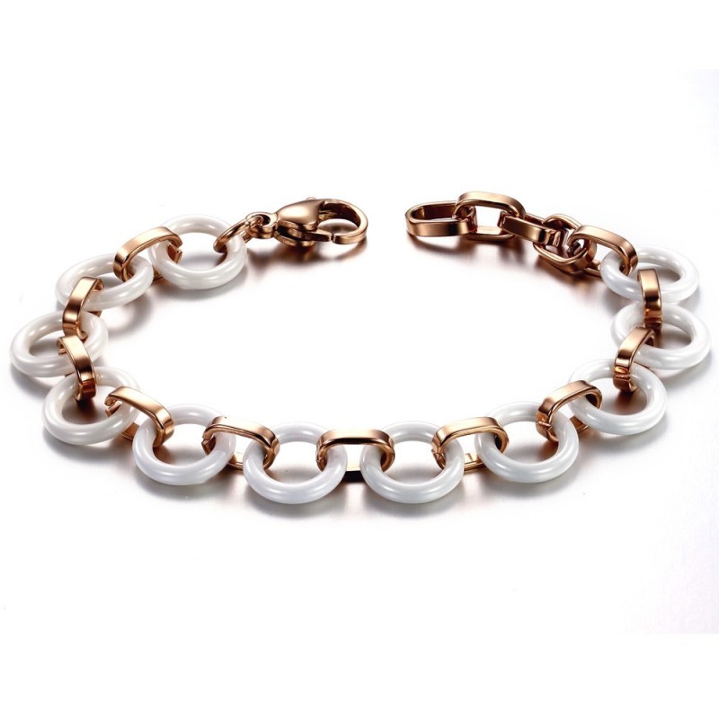 Um Eine Lange Geschichte Zu Haben: Weibliches Wolfram-Keramik-Armband