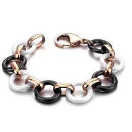Qualität Und Quantität Gesichert Runde Wolfram-Keramik-Armband