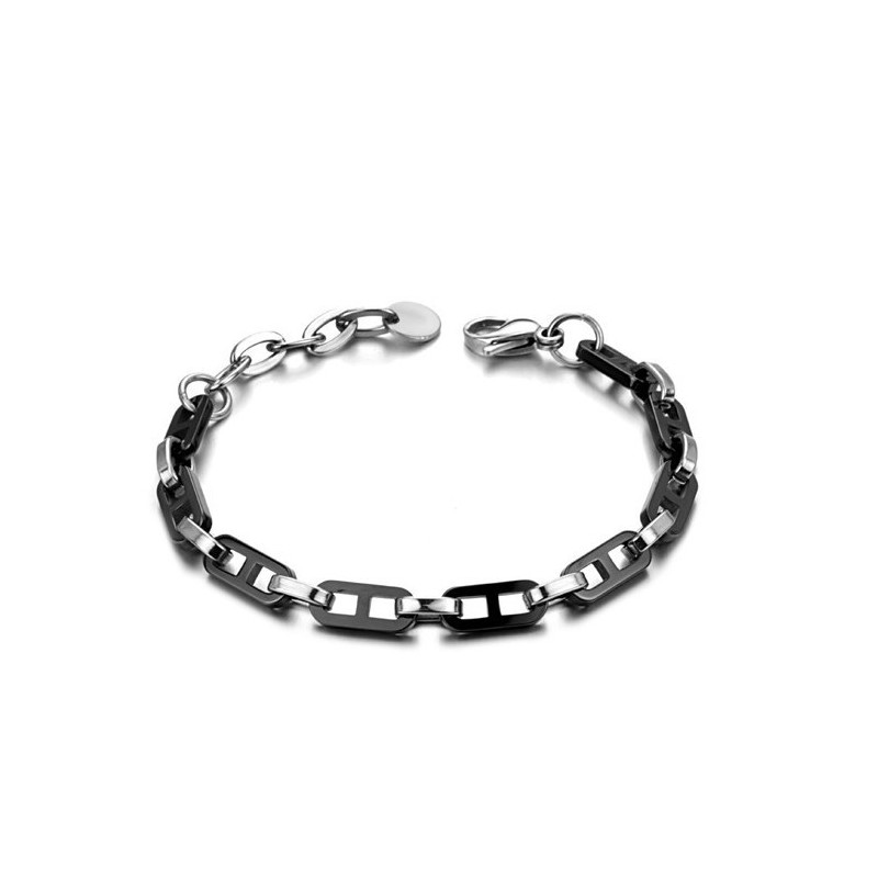 Hochwertiges Damenarmband Aus Schwarzem Wolfram-Keramik