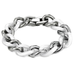Qualitäts- Und Quantitätsgarantie Weißes Wolfram-Keramik-Armband