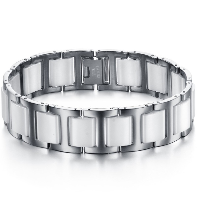 Die Königin Der Hochwertigen Wolfram-Keramik-Armbänder Für Männer