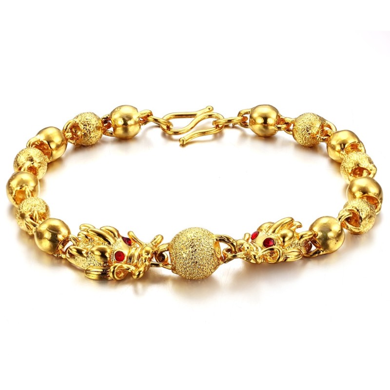 Qualität Und Quantität Garantiert: 18 Karat Vergoldetes Armband In Drachenform Qualität Und Quantität Garantiert: 18 Karat Vergoldetes Armband In Drachenform