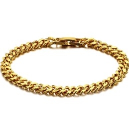 Zuverlässiges Qualitäts-Peeling-Armband Für Damen, 18 Karat Vergoldet