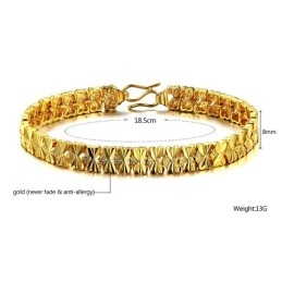 Langlebiges Damenarmband Mit 18 Karat Vergoldung