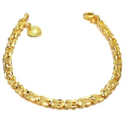 Qualität Und Quantität Garantiert, Elegantes, 18 Karat Vergoldetes Armband Für Damen
