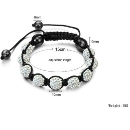 Qualität Und Quantität Gesichert Weibliche Kugelform Kristall Armband