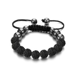 Komplett In Spezifikationen Weibliches Kugelförmiges Kristallarmband
