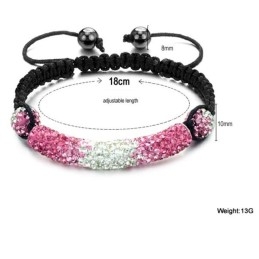 Komplett In Spezifikationen Weibliches Kugelförmiges Kristallarmband