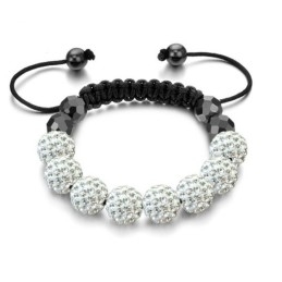 Zuverlässiges Performance-Armband Mit Kristallen In Kugelform Für Damen