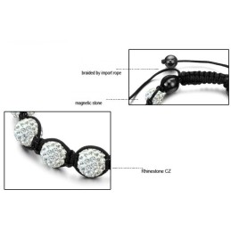 Hochwertiges Damenarmband In Kugelform Mit Kristallen