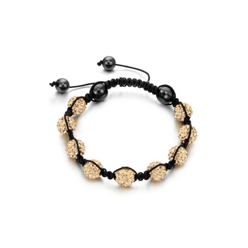 Stabiles Qualitäts-Armband Aus Kristall In Kugelform Für Damen Stabiles Qualitäts-Armband Aus Kristall In Kugelform Für Damen