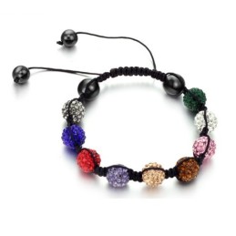 Stabiles Qualitäts-Armband Aus Kristall In Kugelform Für Damen