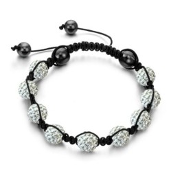 Stabiles Qualitäts-Armband Aus Kristall In Kugelform Für Damen