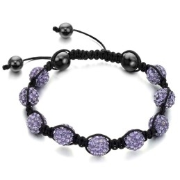 Hochwertiges Damenarmband In Kugelform Mit Kristallen