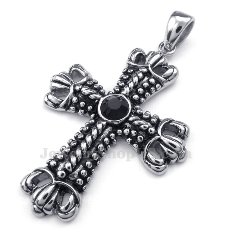 Halskette Mit Kreuzanhänger Aus Titan (Kostenlose Kette) Halskette Mit Kreuzanhänger Aus Titan (Kostenlose Kette)