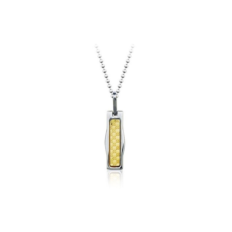 Goldener Titananhänger Im Neuen Stil – Kostenlose Kette