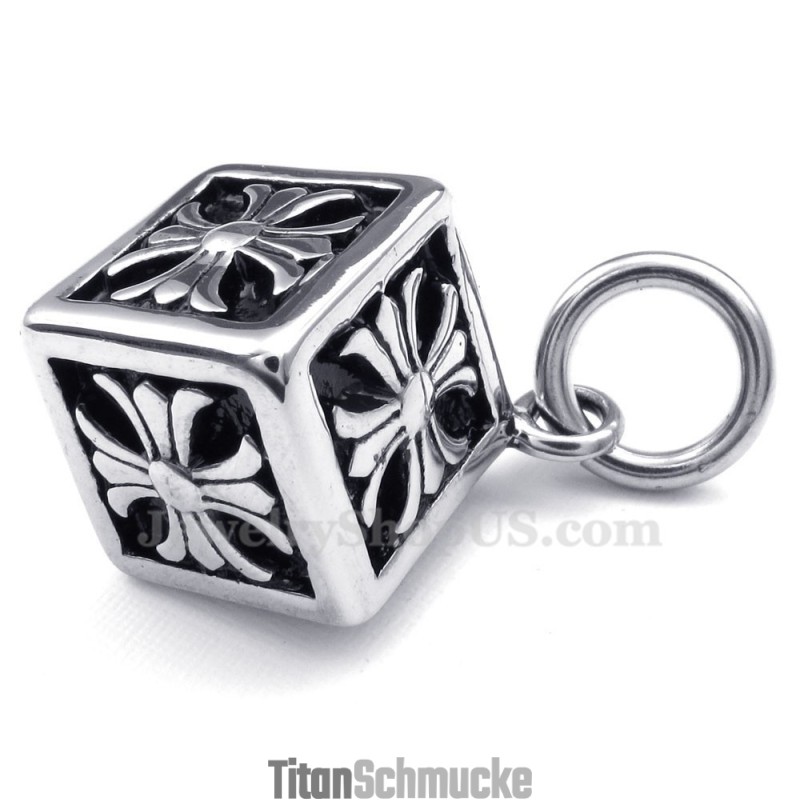 Halskette Mit Siebanhänger Aus Titan (Kostenlose Kette) Halskette Mit Siebanhänger Aus Titan (Kostenlose Kette)