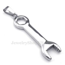 Halskette Mit Anhänger Aus Titan Mit Schraubenschlüssel Und Spanner (Inklusive Kette)
