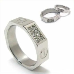 6 Mm Court-Band-Ring Aus Titan Mit