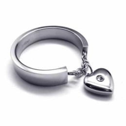 5-Mm-Herzring Aus Titan