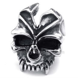 Totenkopfring Aus Titan