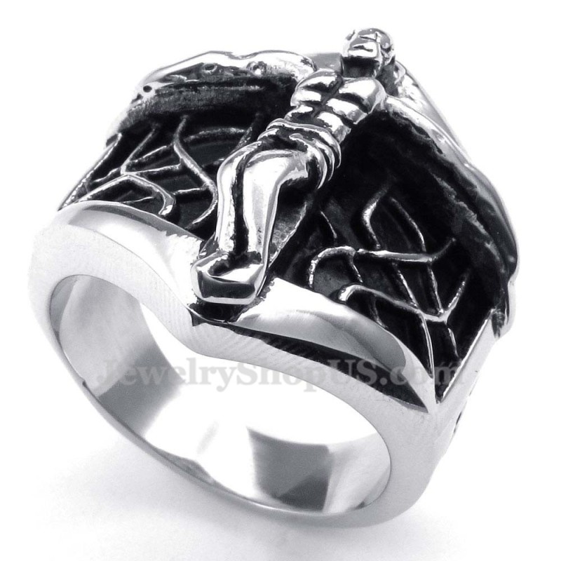 Titan Spinnweben Jesus Ring