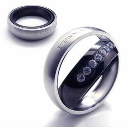 Eternal & Forever – 6 Mm Großer Court-Band-Ring Aus Titan Mit