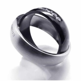 Eternal & Forever – 6 Mm Großer Court-Band-Ring Aus Titan Mit