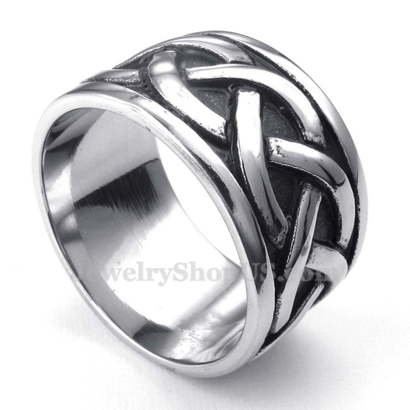 Irischer Knoten Titanring Irischer Knoten Titanring