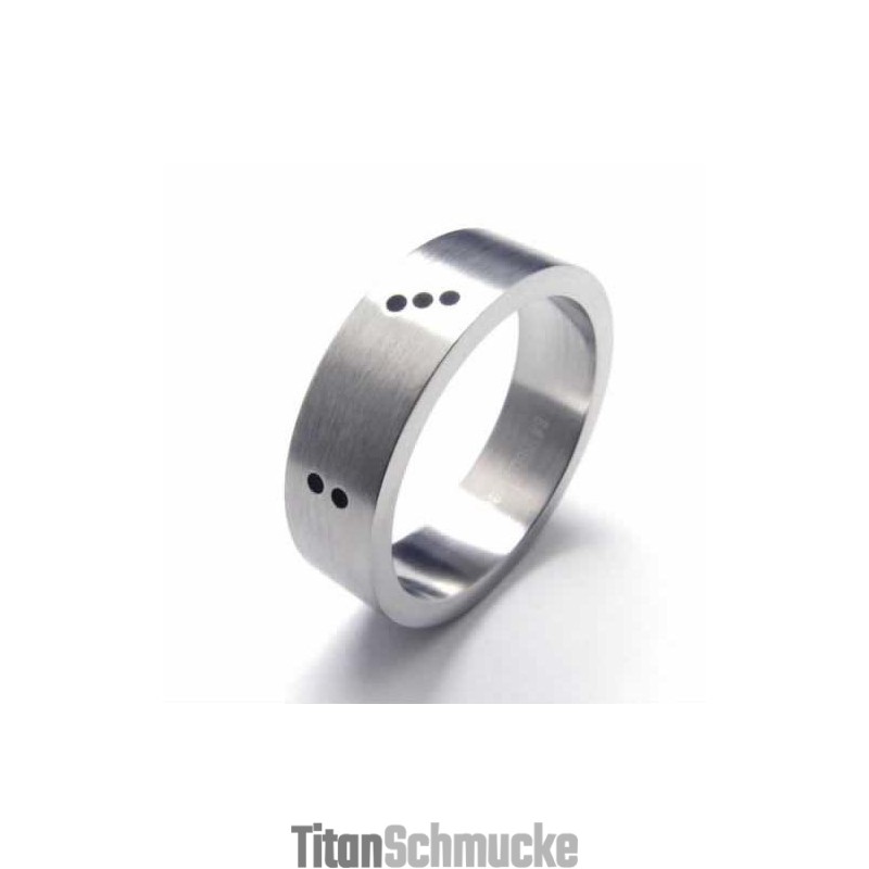 Dice Herren-Titanring, 6 Mm Dice Herren-Titanring, 6 Mm
