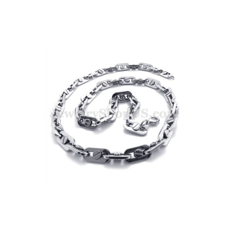 Elegante Herren Titan Halskette Kette