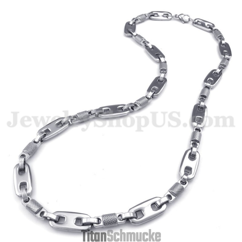 Mode Herren Titan Halskette Kette Mode Herren Titan Halskette Kette