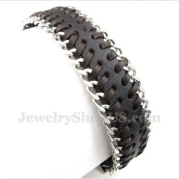 Herren Titan Lederarmband