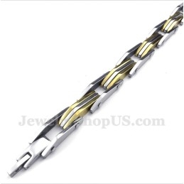 Herren Titan-Gold-Armband