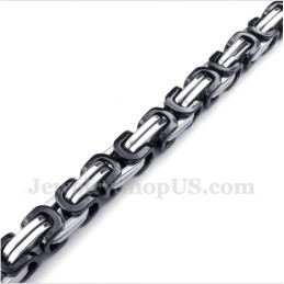 Schwarzes Titanarmband Für Herren