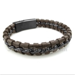 Herren Titan Lederarmband