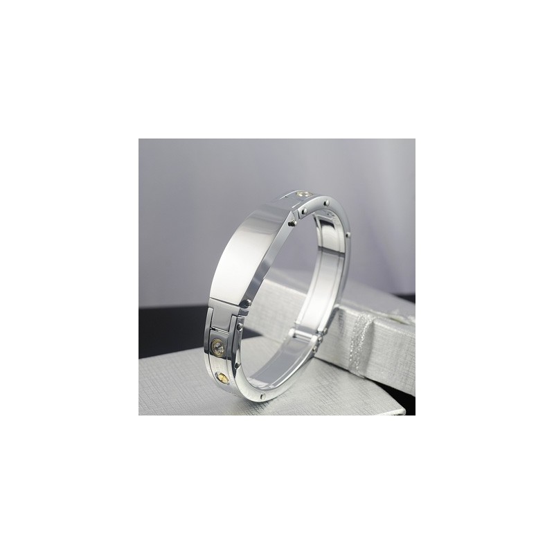 Herren Titan Diamant Armbänder